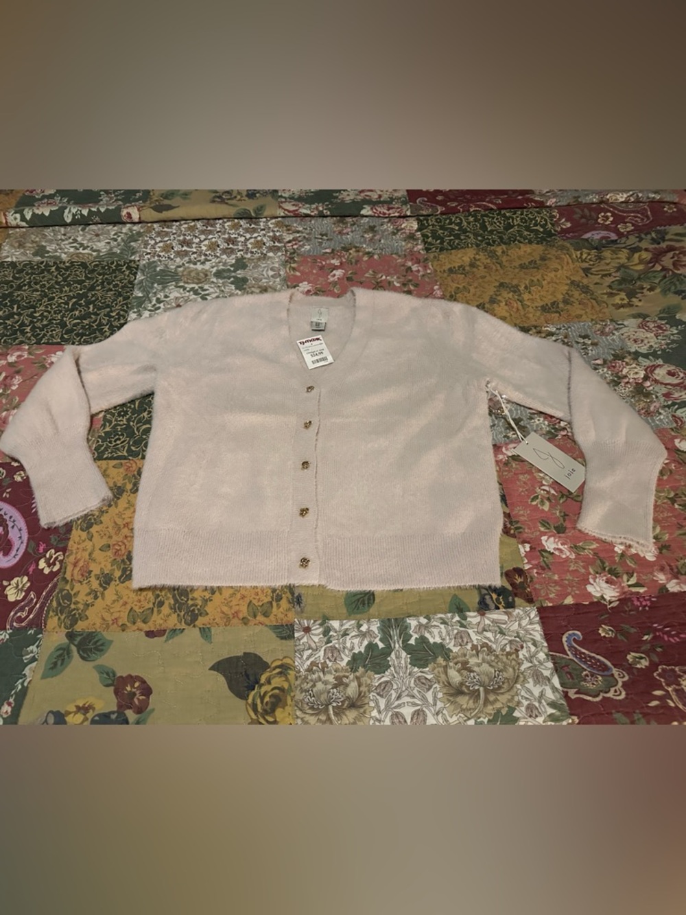 Joie soft fuzzy cardigan. NWT. XL